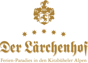 Logo des 5 Sterne Ferienparadieses der Lärchenhof Hotel in Eprfendorf nahe Kitzbühel.